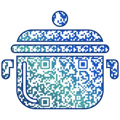 QR Code with gradient